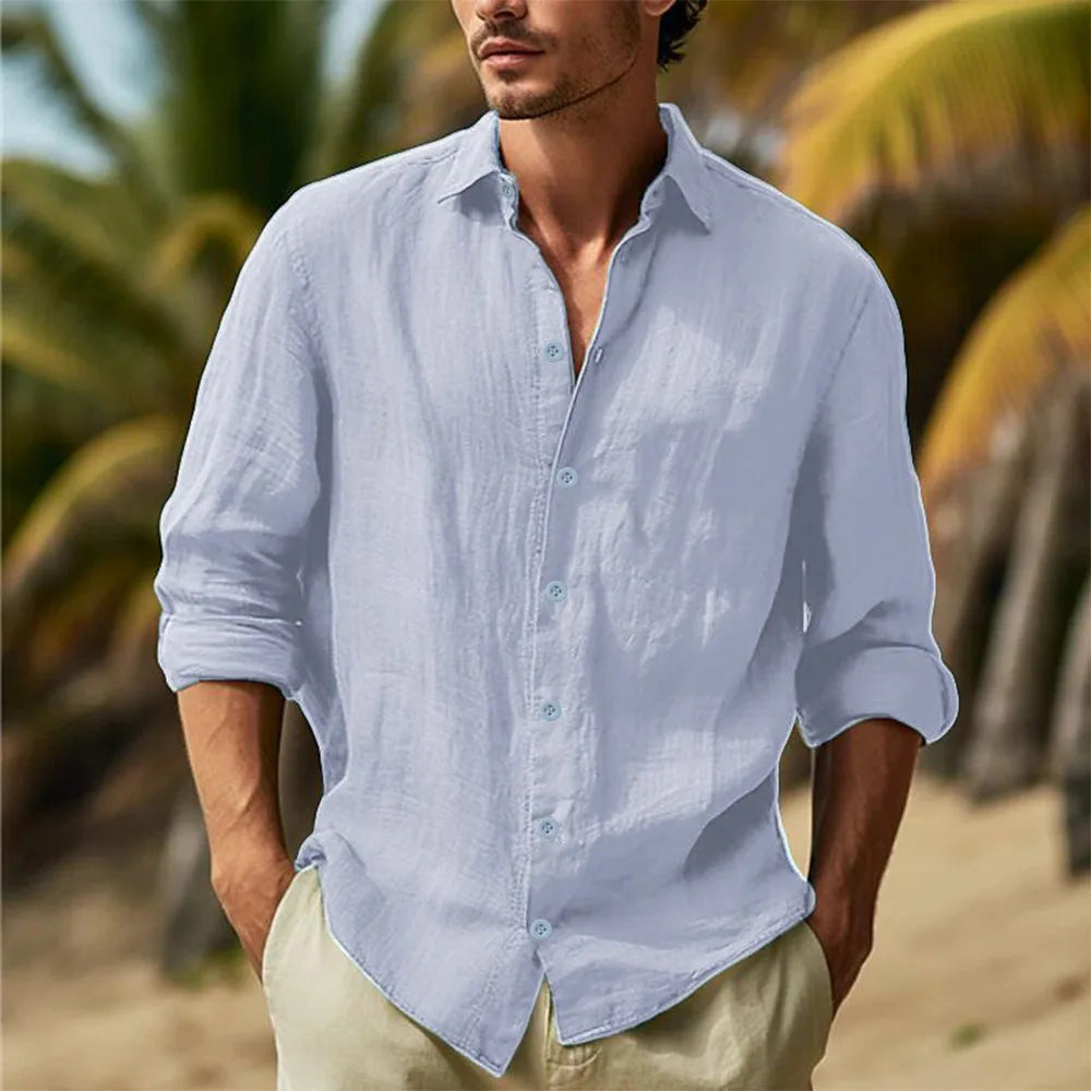 Ashriel - Camisa casual elegante