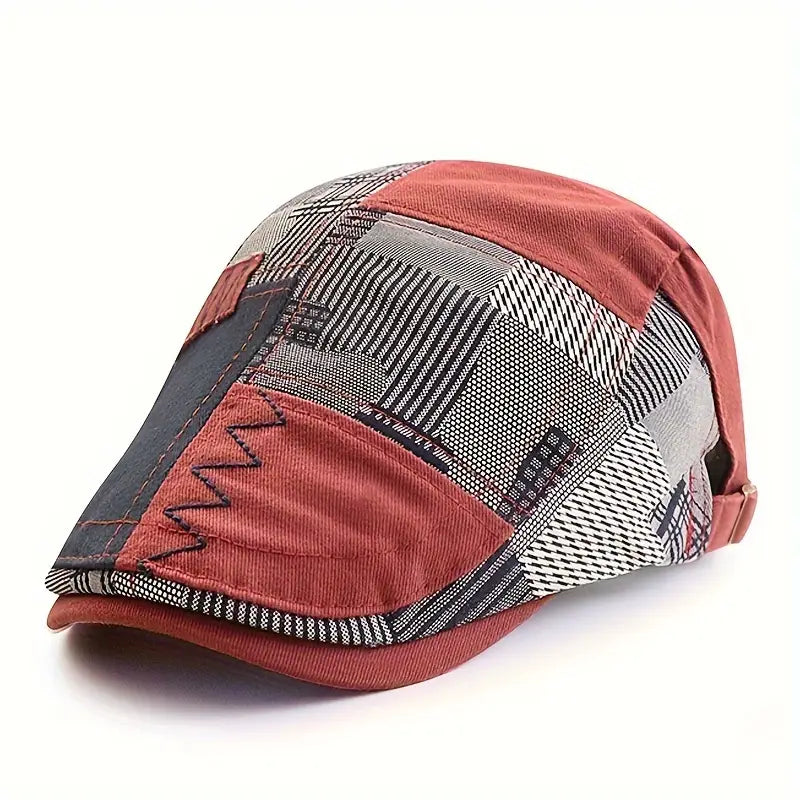 Kolton - gorra informal y elegante con diseño patchwork
