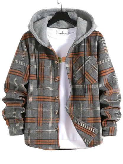 Cedricus - Chaqueta con capucha casual con estilo