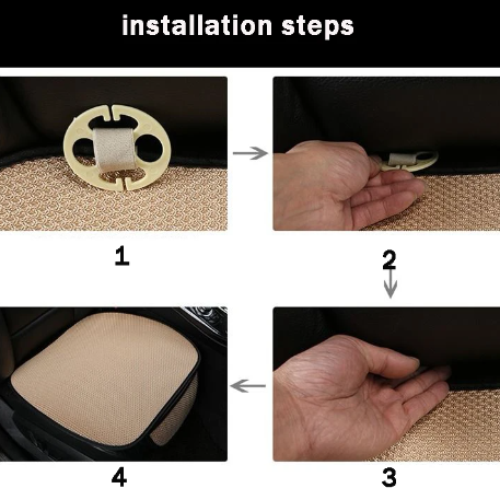 Davriel - Cojines de Asiento para Auto de Seda
