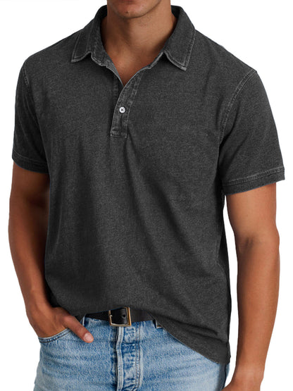 Amaro - Camisa tipo polo casual con estilo