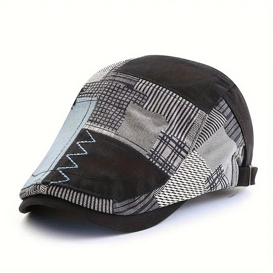 Kolton - gorra informal y elegante con diseño patchwork