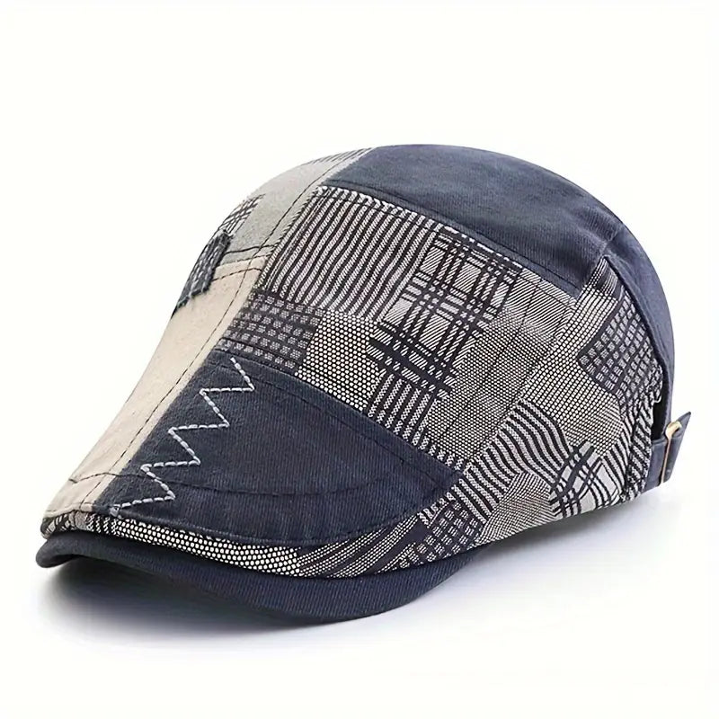 Kolton - gorra informal y elegante con diseño patchwork