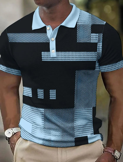 Benedict - Camisa tipo polo casual con estilo