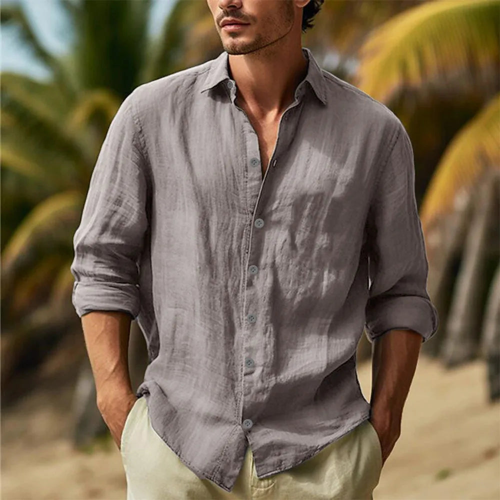 Ashriel - Camisa casual elegante